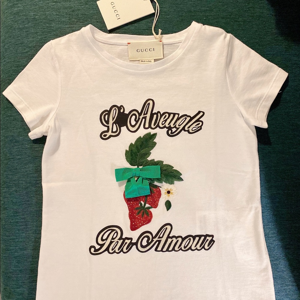 Girls GUCCI L’ Aveugle Par Amour Shirt